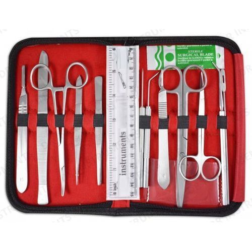 Kit de instrumentos de disección - DSK-002 - DAUD JEE MFG. CO - de acero inoxidable