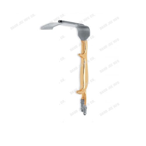 Retractor de mama - DJE-1624 - DAUD JEE MFG. CO - quirúrgico / con fibras ópticas / con luz