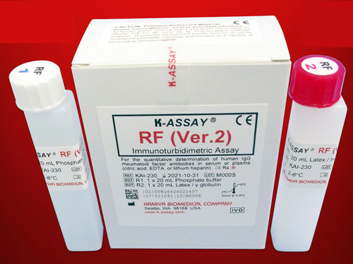 Kit de reactivos en solución - KAI-230 - Kamiya Biomedical Company LLC - de diagnóstico / inmunoturbidimétrico / líquido