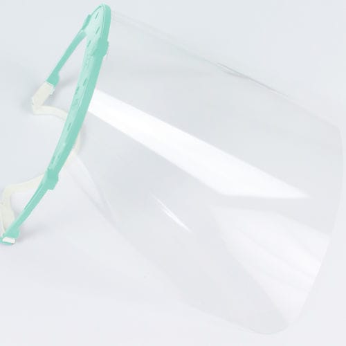 Pantalla facial de polipropileno - TAYG CLINIC - máscara integral / transparente / reutilizable