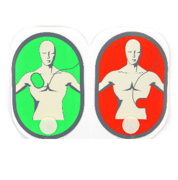 Electrodo de desfibrilación pad - Life-ON®  - Hurev Co., Ltd. - de pecho / cutánea / de un solo uso
