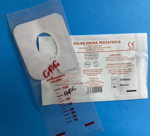 Bolsa de urostomía pediátrica - 120cc - CoVaCa