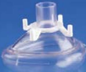 Máscara de ventilación oral - 21.01 series - QUIROSA, S.A - de silicona / de PVC / transparente