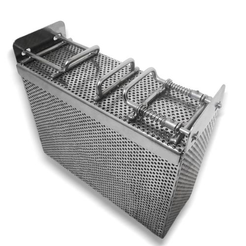 Canasta industrial - NERI - de limpieza / de acero inoxidable / perforado
