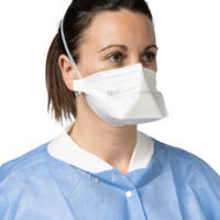 Mascarilla respiratoria FFP1 - Kolmi®  - Medicom SAS - de polipropileno / sin válvula / pico de pato