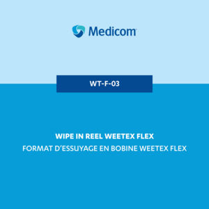 Toallita limpiadora para suelos y superficies - Weetex Flex - Medicom SAS