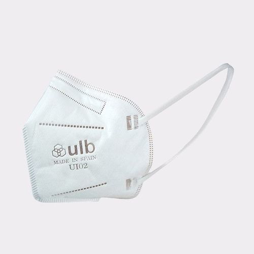 Mascarilla respiratoria EN 149 - UNIFORMIDAD LABORAL BARBERÁ, SL ULB MEDICAL - FFP2 / sin látex / sin válvula