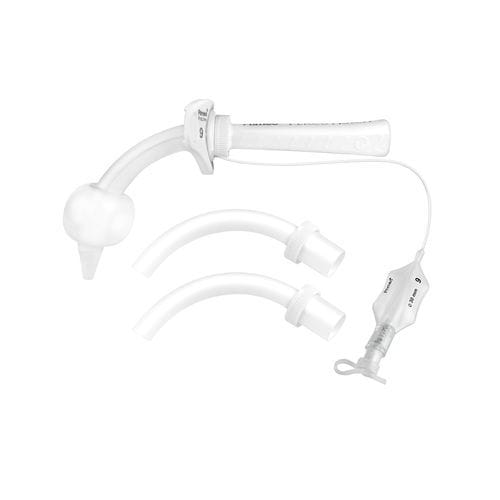 Cánula de traqueotomía - PROLINE PercuTrach® - Primed Halberstadt Medizintechnik GmbH - curvada