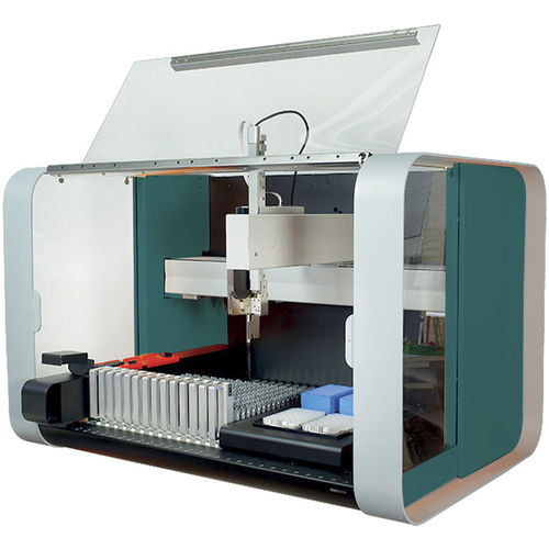 Analizador de grupos sanguíneos enteramente automático - Omnys - Innobiochips SAS - de mesa