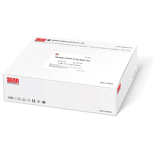 Prueba rápida para COVID-19 - EMPECS Medical Device Co., Ltd. - para antígenos / SARS-COV-2 / nasofaríngea