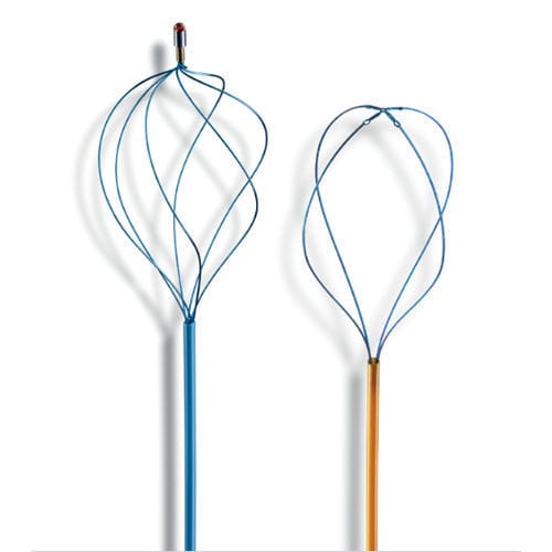 Cesta endoscopica para extracción de cálculos renales - EPflex Feinwerktechnik - recta / sin punta / helicoidal