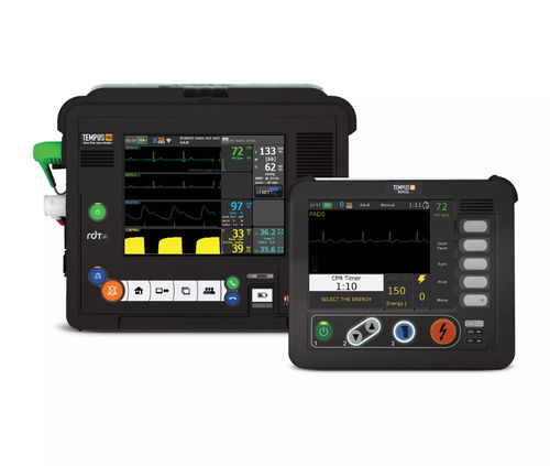 Desfibrilador externo con monitor multiparamétrico - Tempus ALS - PHILIPS - manual / para espacio público / inalámbrico