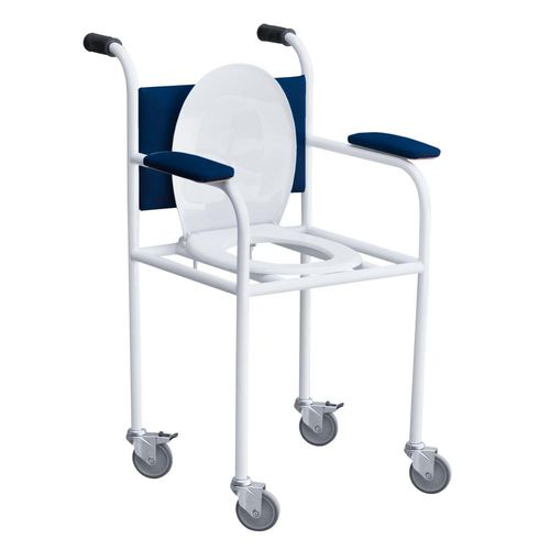 Silla con orinal con reposabrazos - CTU - Zapovit - con ruedas