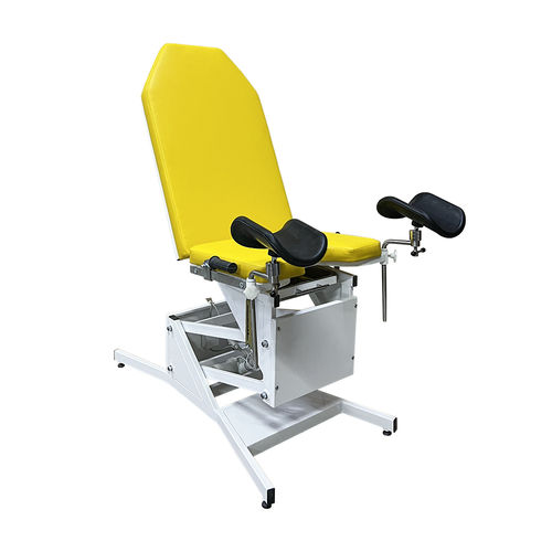 Sillón de reconocimiento para urología - KG-3E - Zapovit - ginecológico / eléctrico / con respaldo regulable