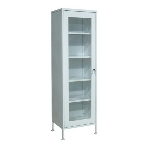 Armario para instrumentos médicos - BL-1 - Zapovit - con estante / con puerta / con 1 puerta