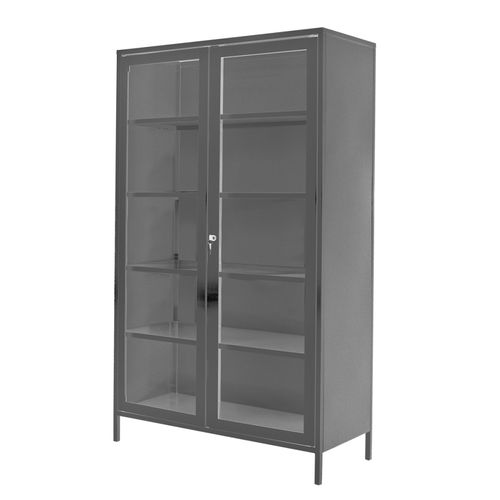 Armario con estante - BL-2(N) - Zapovit - con puerta / de metal / de acero inoxidable