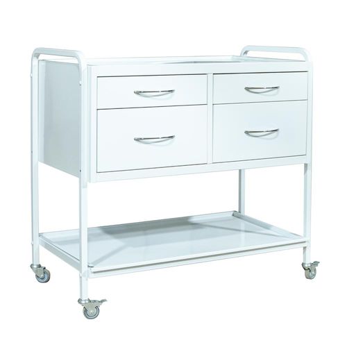 Mesa de trabajo - SМ-4 PLUS - Zapovit - con cajones / con ruedas