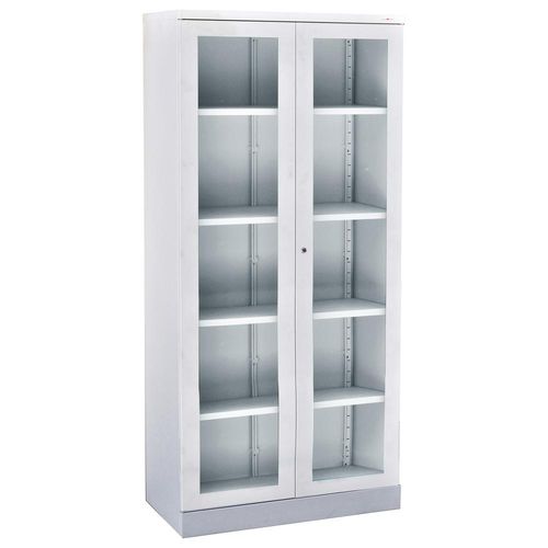 Armario de laboratorio - SHL-2 - Zapovit - con estante / blanco / con 2 puertas