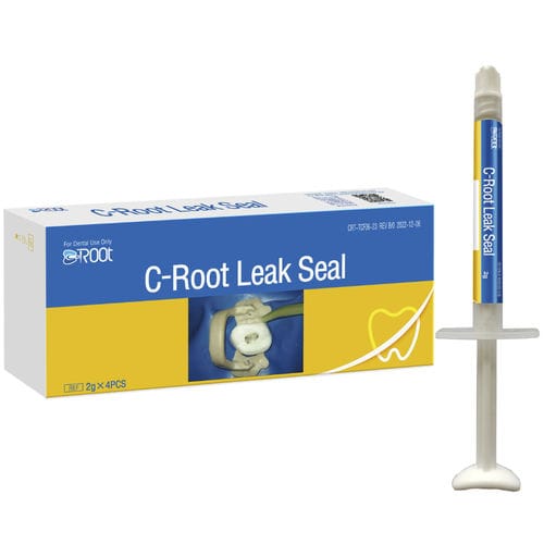 Adhesivo dental para la obturación de canales - Leak Seal - C-Root Dental Medical - para sellado de canales / para tratamiento endodóntico