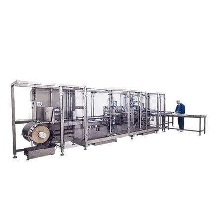 Línea de producción automática - BM 3000  - PLÜMAT Maschinenbau Vertriebs-GmbH - para bolsas de sangre