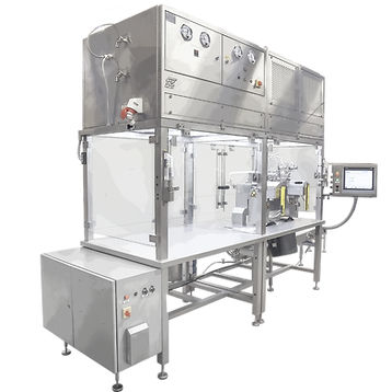 Sistema de llenado y sellado para la industria farmacéutica - F 014 BFU - PLÜMAT Maschinenbau Vertriebs-GmbH - automático / aséptico