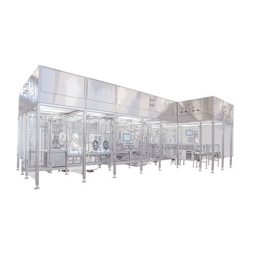 Sistema de llenado y sellado para la industria farmacéutica - BFL 852 - PLÜMAT Maschinenbau Vertriebs-GmbH - automático / aséptico