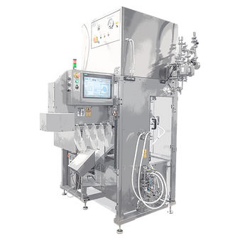 Sistema de llenado y sellado para la industria farmacéutica - BFR 018 - PLÜMAT Maschinenbau Vertriebs-GmbH - automático / rotativo