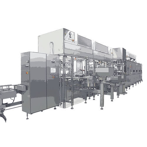 Sistema de llenado y sellado para la industria farmacéutica - SBFS series - PLÜMAT Maschinenbau Vertriebs-GmbH - para el sector médico / de botellas / para botellas
