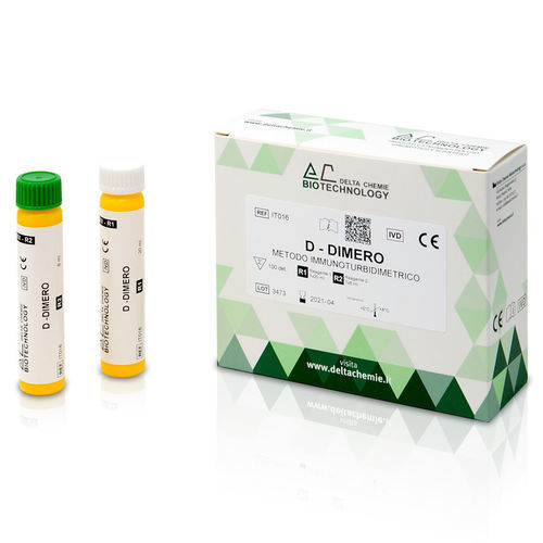 Kit de prueba de dímeros-D - IT016 - DELTA CHEMIE BIOTECHNOLOGY - inmunoturbidimétrico