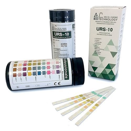 Tira de prueba de cetosis - UR104 - DELTA CHEMIE BIOTECHNOLOGY - multiparamétrica / de proteínas / de cetonuria
