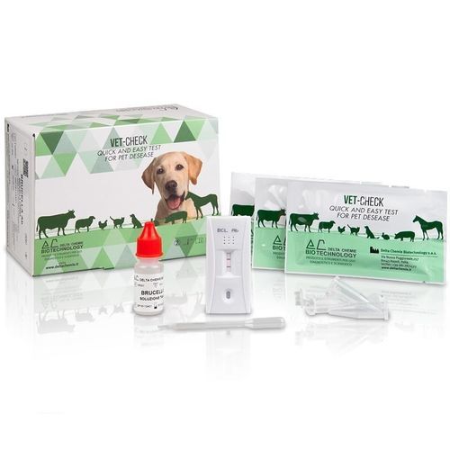 Prueba rápida veterinaria - VR001 - DELTA CHEMIE BIOTECHNOLOGY - para cánidos / de Brucella / de suero