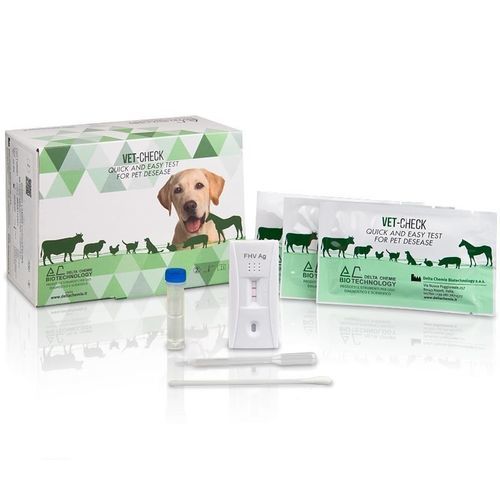 Prueba rápida veterinaria - VR026 - DELTA CHEMIE BIOTECHNOLOGY - veterinaria / para gatos / de herpesvirus felino