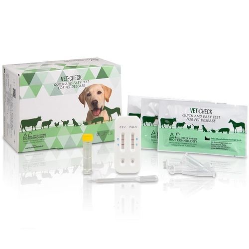 Kit de prueba de leucosis felina - VR005 - DELTA CHEMIE BIOTECHNOLOGY - veterinario / de FIV / de FeLV