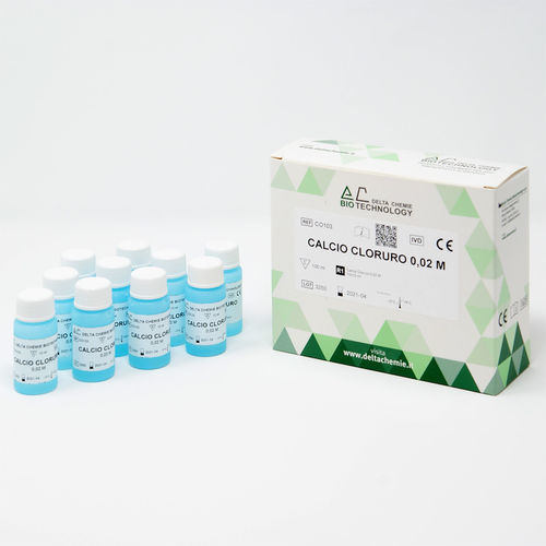 Reactivo de cloruro cálcico - CO103 - DELTA CHEMIE BIOTECHNOLOGY - para la investigación / de diagnóstico / para el análisis de la coagulación