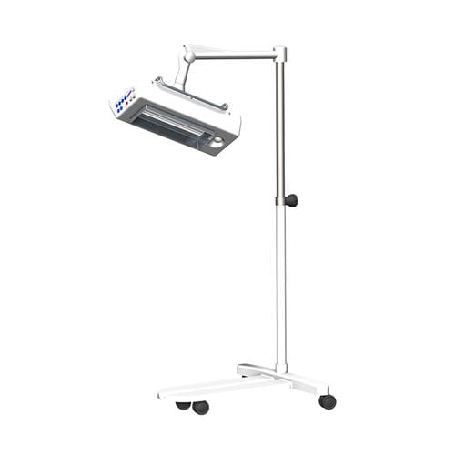 Lámpara de fototerapia neonatal - 0210080 - Löwenstein Medical Technology GmbH + Co. KG - con ruedas / de infrarrojos