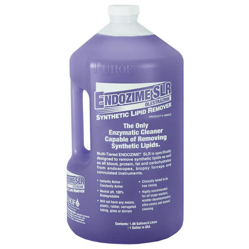 Detergente de enzimáticos - Endozime® SLR - Ruhof Corp. - líquido / de vidrio / neutro