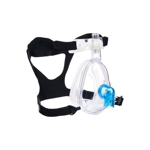 Máscara de ventilación facial - Anfas Arabia - transparente / ajustable / con válvula