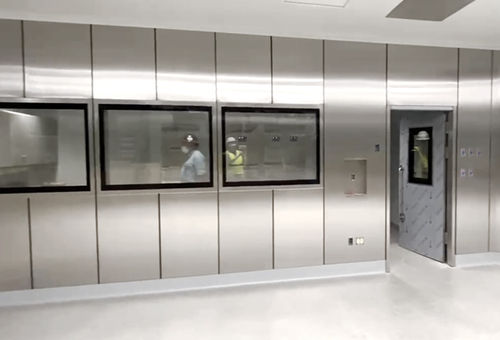 Estructura de muros para sala blanca - MSS Metall Tec GbR - modular