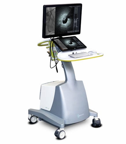 Ecógrafo con soporte - Gentuity® - Nipro Middle East FZE - para ecografía cardiovascular / blanco y negro / pantalla táctil
