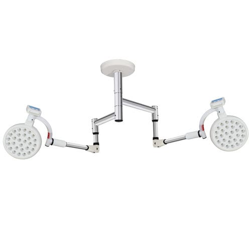 Lámpara cialítica de techo - TMI OMEGA 200+200 - Technomed India - LED / 2 brazos / 220V / 50Hz