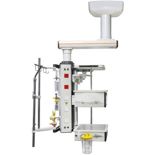 Brazo de distribución de techo - TEC 21.03 - Tecnomed Medical Sistemler Ve Turizm Sanayi Ticare Limited Sirketi - para cuidados intensivos / articulado / de brazo simple