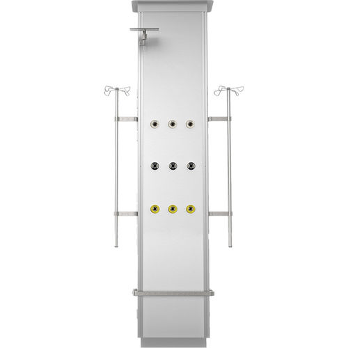 Columna de suministro de pared - Tecnomed Medical Sistemler Ve Turizm Sanayi Ticare Limited Sirketi - para cuidados intensivos