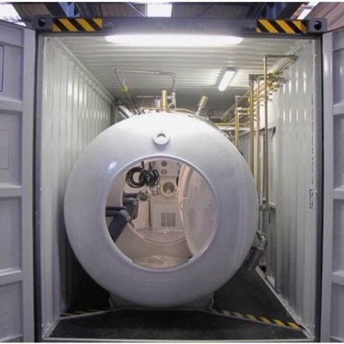 Cabina hiperbárica descompresión - OXYCARE  - Oxycare Hyperbarics - contenedorizada / monoplaza