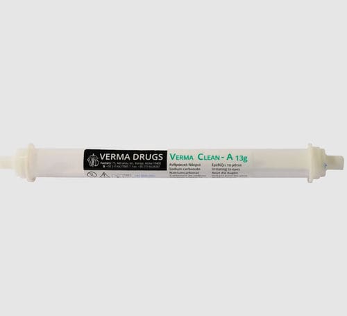 Desinfectante para dispositivos de hemodiálisis - VermaClean-A - Verma Drugs - polvo