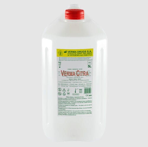 Concentrado para hemodiálisis de ácido - VermaCitra  - Verma Drugs - en solución