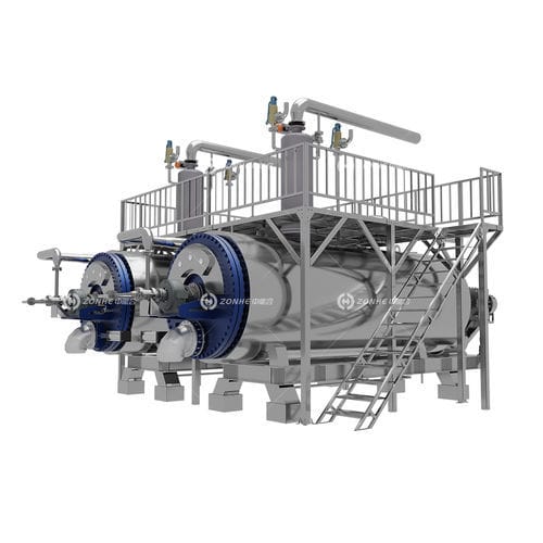 Incinerador de calor - Zhucheng Zhongnenghe Machinery Technology Co., Ltd. - de esterilización / para animales / agrícola