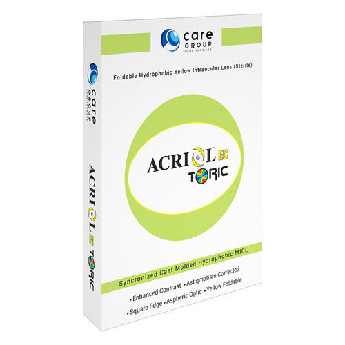 Lente intraocular tórica - Acriol EC - Care Group