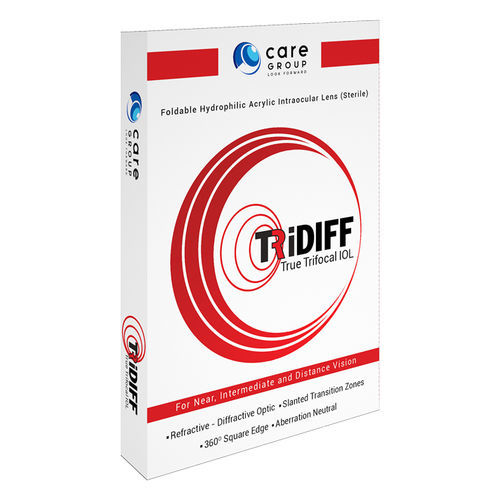 Lente intraocular multifocal - TriDIFF - Care Group