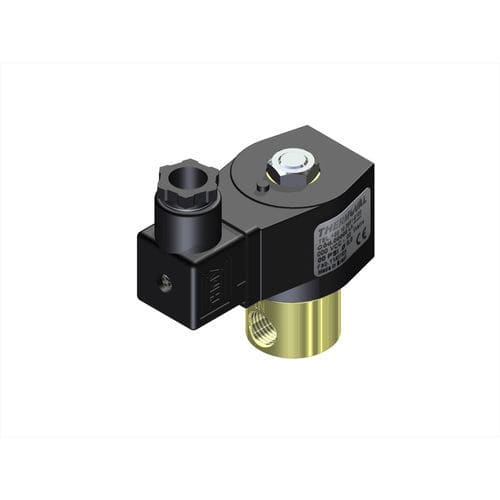 Válvula para el sector médico - Normally  - Thermoval - con solenoides / de acero inoxidable / de latón
