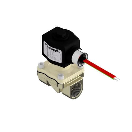 Válvula para las ciencias de la vida - Thermoval - con solenoides / de acero inoxidable / de latón